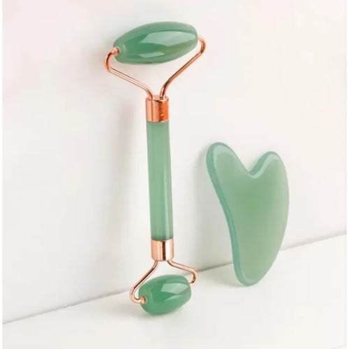 Face Sculpt Set: Roller & Gua Sha