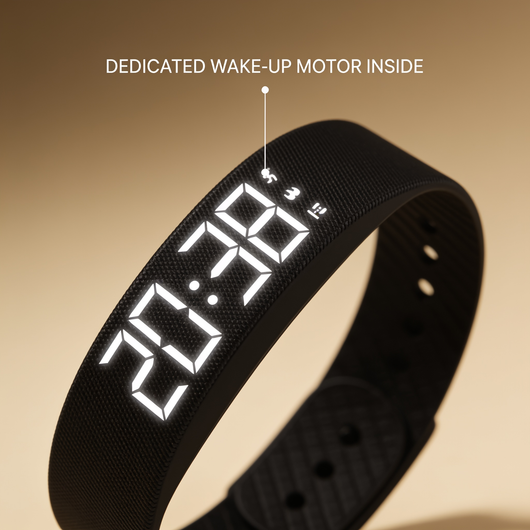 HushBand™ 2.0 - Vibrating Alarm for Couples, Shift Workers & the Hard of Hearing