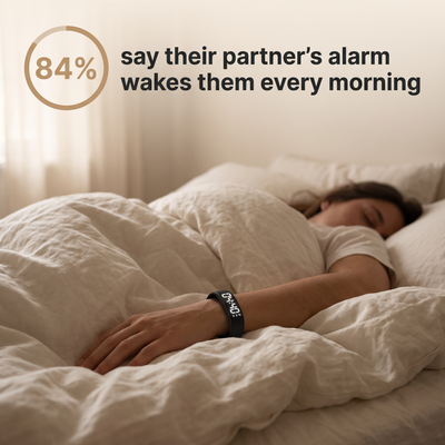 HushBand™ 2.0 - Vibrating Alarm for Couples, Shift Workers & the Hard of Hearing